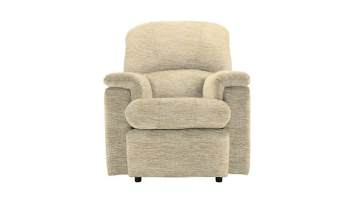 G Plan Chloe Small Armchair in Boucle Oyster Fabric